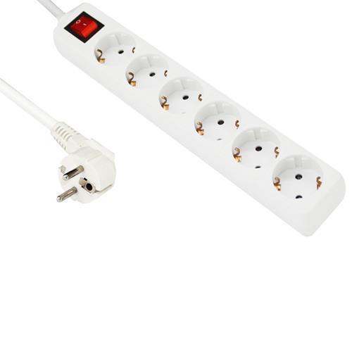 Vcom CE226 6lı Anahtarlı 1.5mt Priz