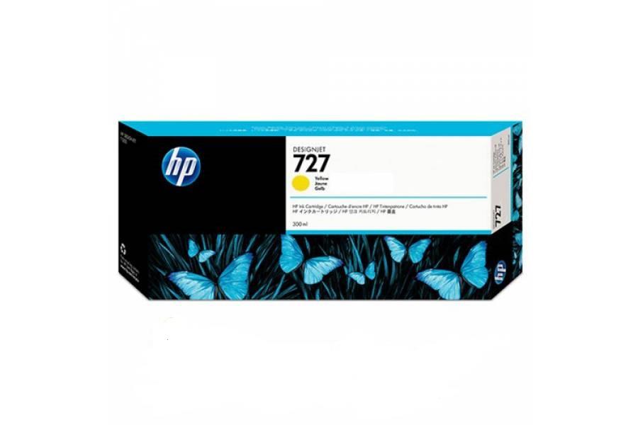 HP 727 Yellow Sarı 300Ml Plotter Kartuşu F9J78A