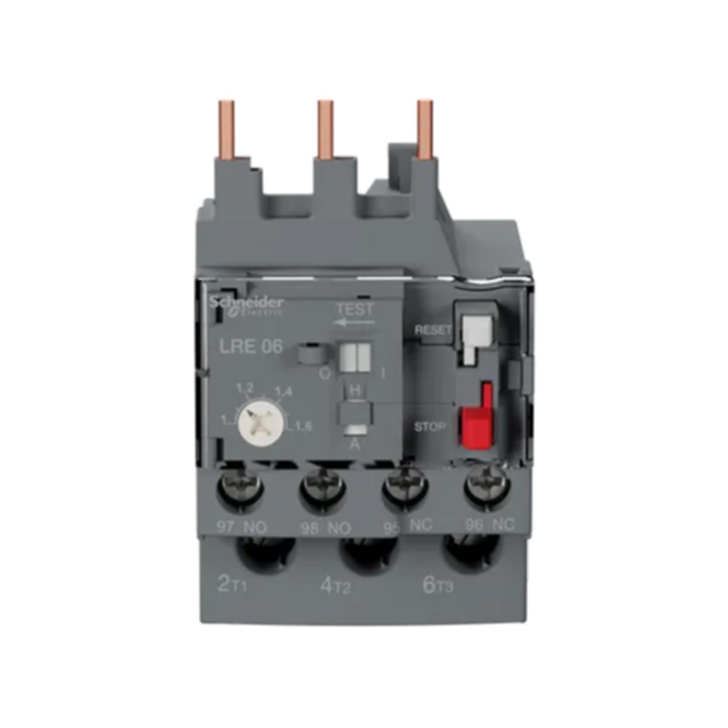 SCHNEIDER EASYPACT TVS LRE-06 DİFERANSİYEL TERMİK AŞIRI YÜK RÖLESİ (1-1,6A)