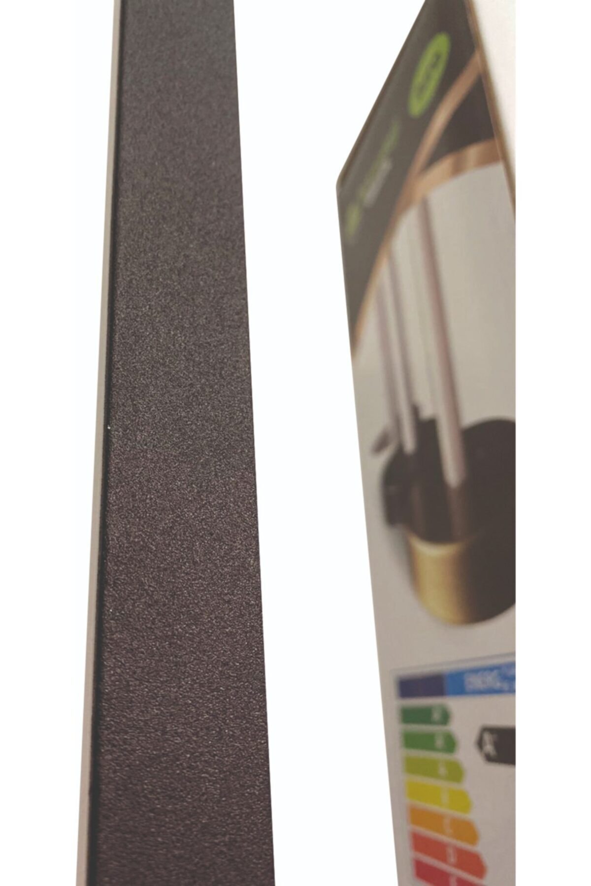 Teknoloji Elektrik Led Masa Lambası - Abajur Mat Siyah (LED GÜN İŞIĞI) 9 W