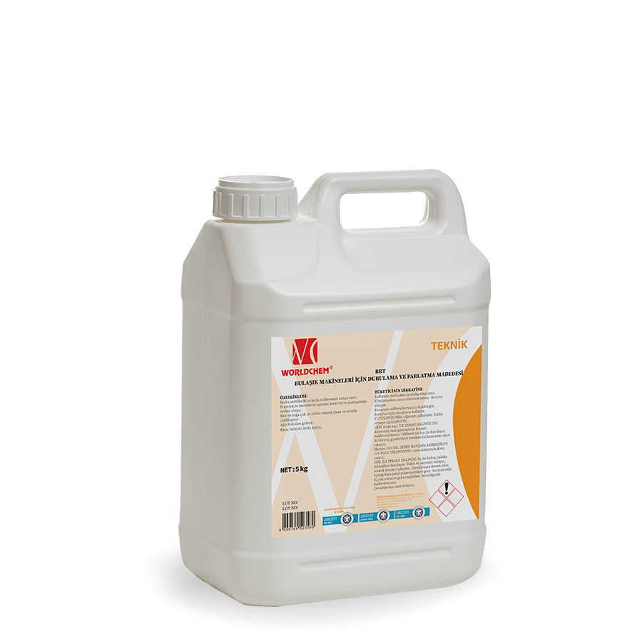 Worldchem Brt Bulaşık Makineleri İçin Durulama Ve Parltama Maddesi 10 Kg