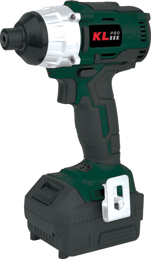 Klpro Kldv18B-50 18Volt/5.0Ah Li-İon Çift Akülü Kömürsüz Profesyonel Şarjlı Darbeli Vidalama