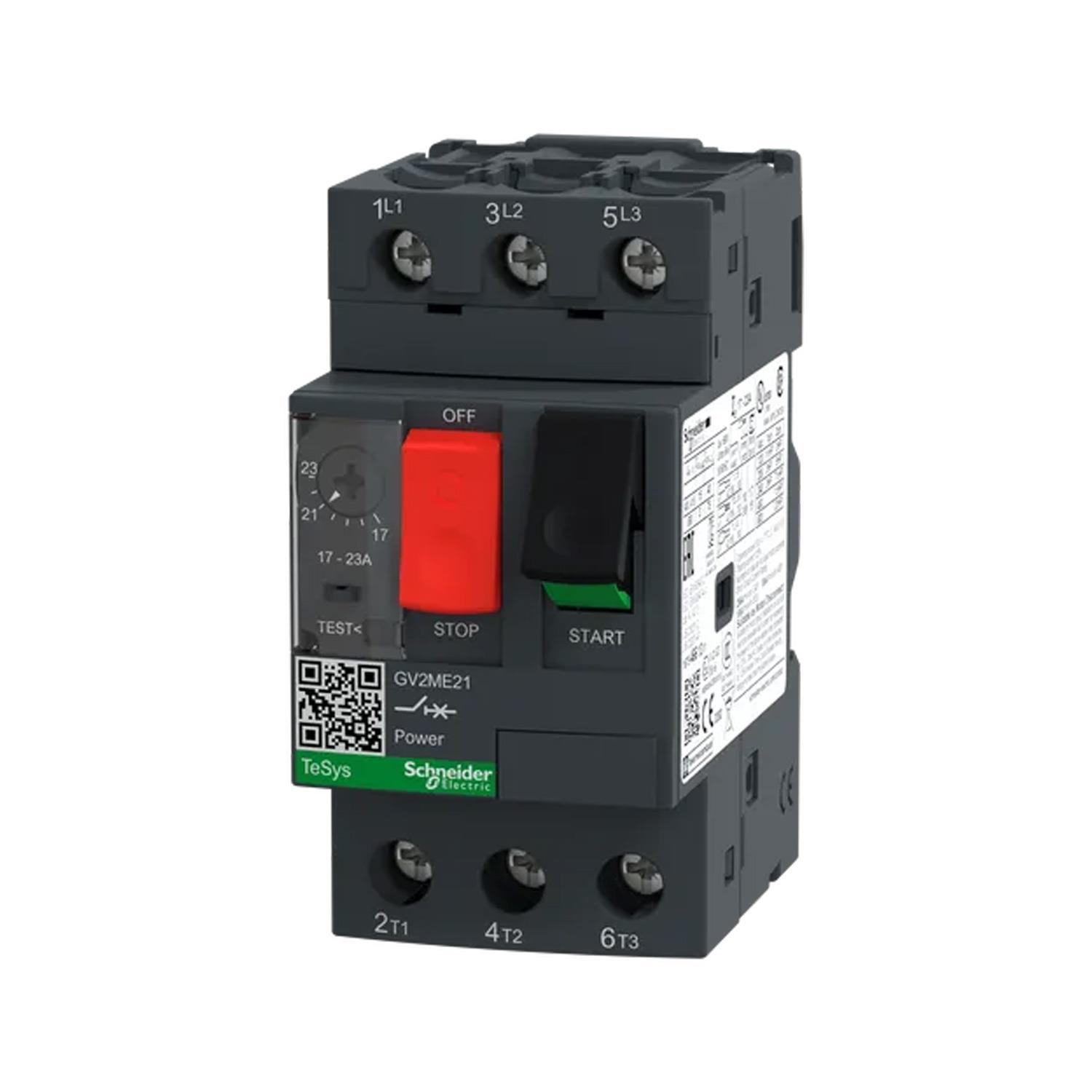 SCHNEIDER TESYS DECA GV2ME21 MOTOR KORUMA ŞALTERİ (17A-23A)