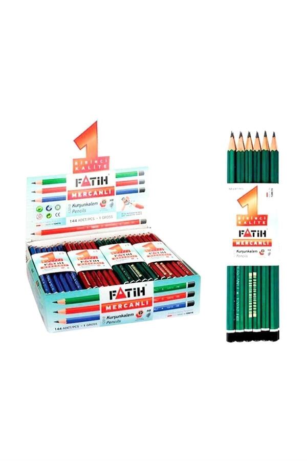 Fatih Mercanlı Kurşun Kalem 12 Lİ PAKET