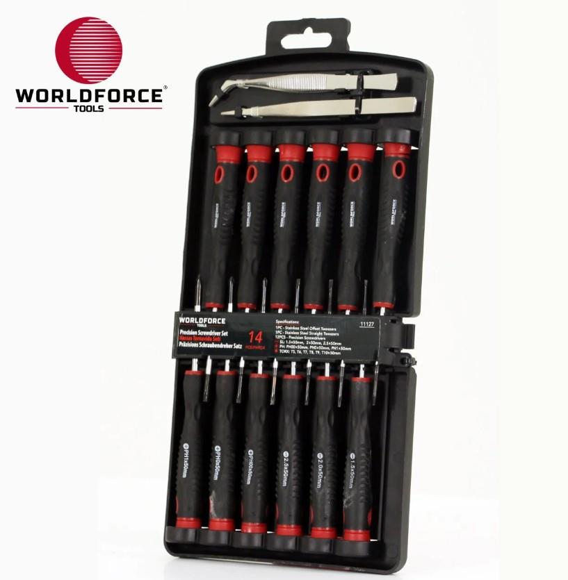 Hassas Tornavida Seti 14 Parça Sl, Ph, Torx
