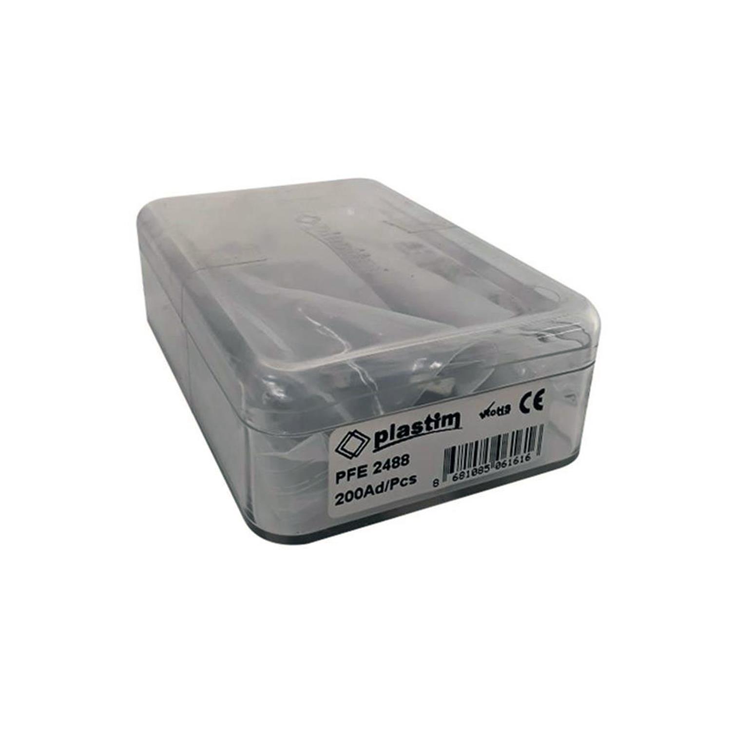 PLASTİM PFE-2488 ERKEK FASTON TİP İZOLELİ KABLO UCU (1,50-2,50 MM) (200 ADET )