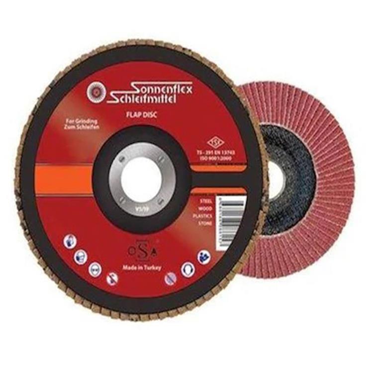 Sonnenflex 115X22.23 mm Nk-60 4 1/2''X7/8'' Flap Disk 1 Adet