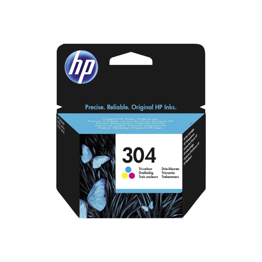 HP N9K05Ae 304 Üç Renkli Mürekkep Kartuş 100 Sayfa