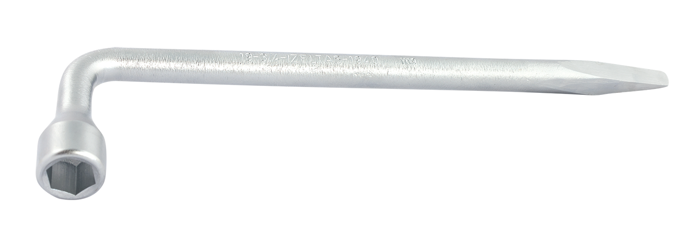 İzeltaş Bijon Anahtarı Pipo Tipi 17 Mm (Tornavida Ağızlı)