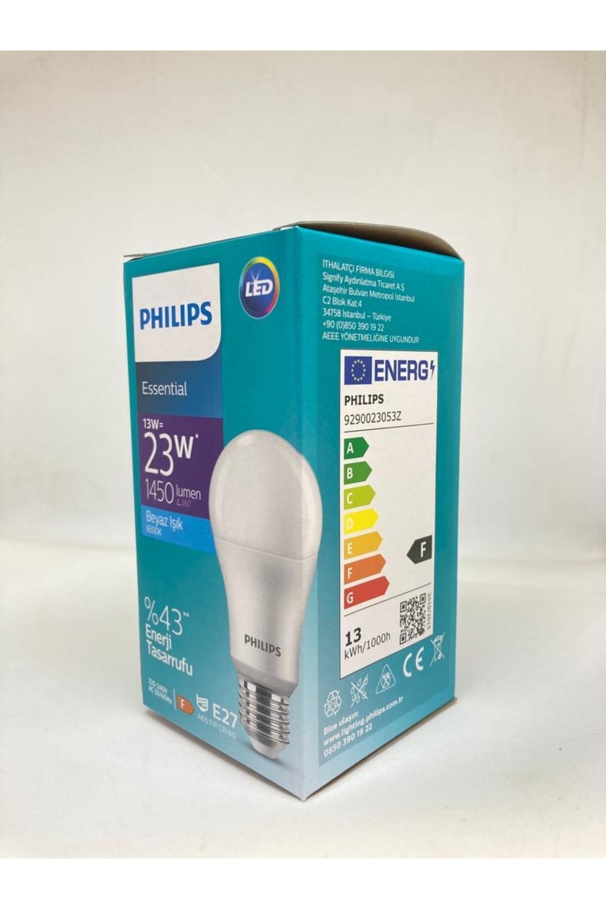 Philips Led Ampul 13w-100w 1450 Lümen 6500 Kelvin Beyaz