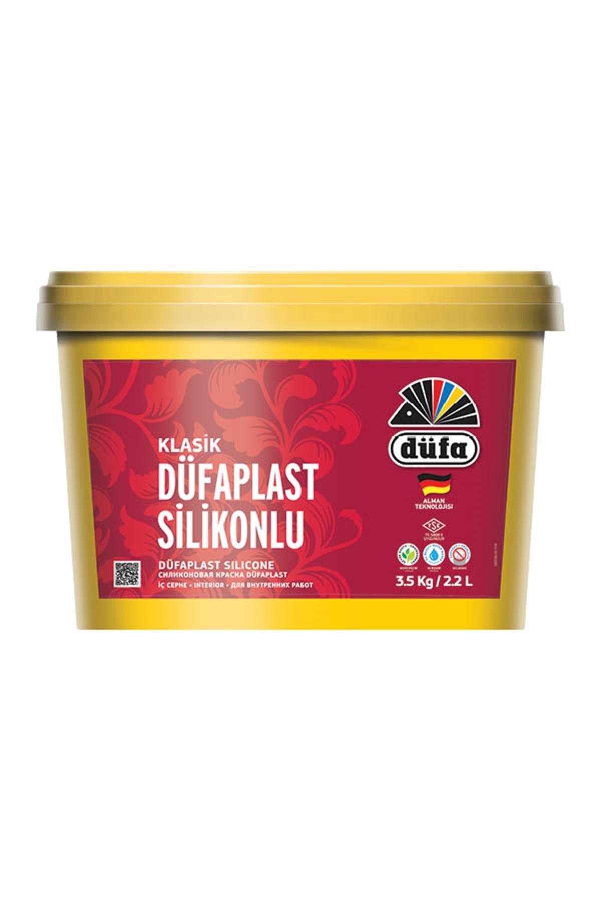 Düfa İç Cephe Duvar Boya Klasik Düfaplast Silikonlu 2.2 l - YENİ KARTELA Melek Kanadı