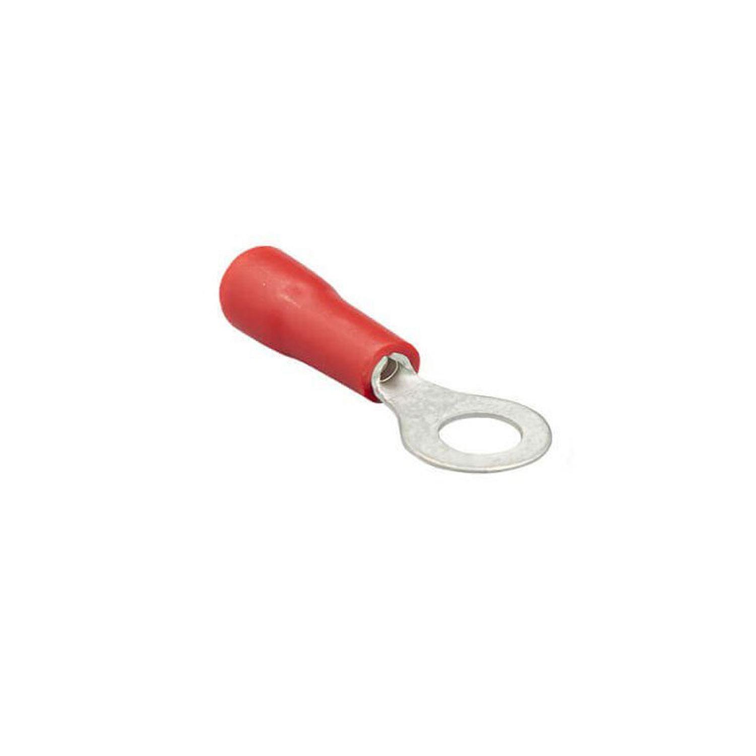 JAMESON JYU-401 M4 YUVARLAK TİP İZOLELİ KABLO UCU (0,50-1,50 MM, KIRMIZI) (200 ADET )