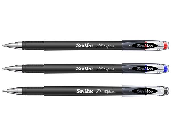 Scrikss Speed Gel Tükenmez Kalem 0.5 3 Lü Set SİYAH-MAVİ-KIRMIZI