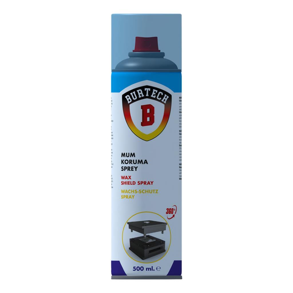 Burtech Korozyon Önleyici Mum Sprey 500 ml Paslanmaya Karşı Korur