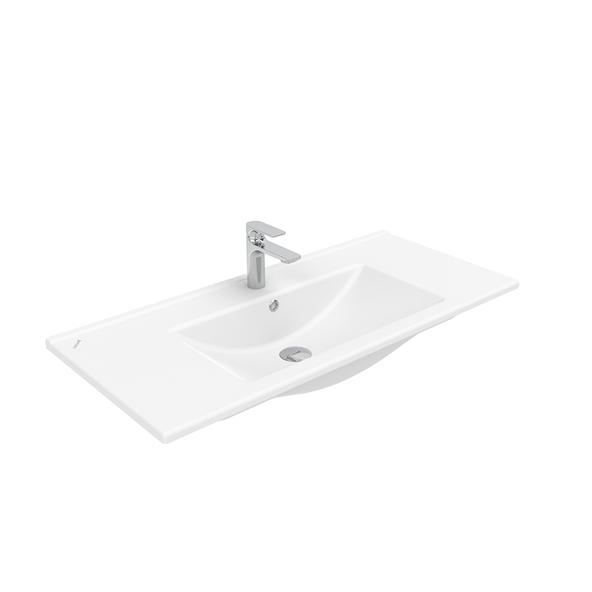 Creavit Su Etajer Uyumlu Lavabo 100 cm