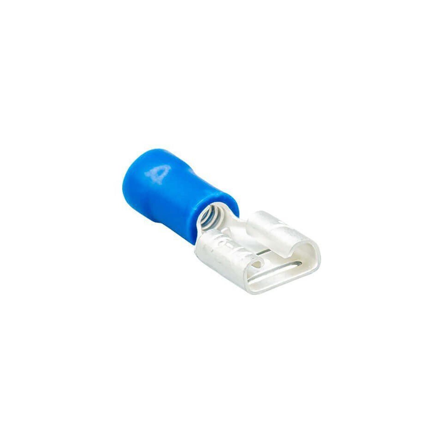 JAMESON JFD-2288 DİŞİ FASTON TİP İZOLELİ KABLO UCU (1,5-2,5 MM - MAVİ) (200 ADET )