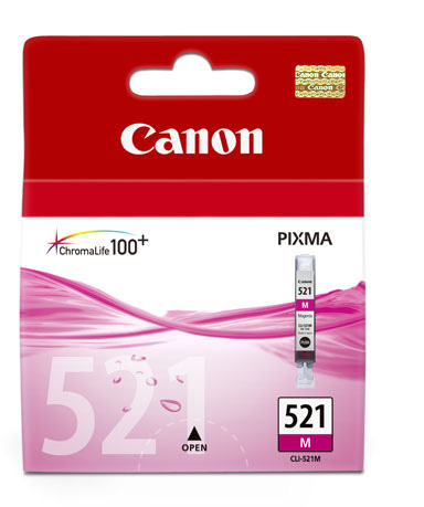 Canon Cli 521M Kırmızı Kartuş Ip3600 4600 Mp540 620