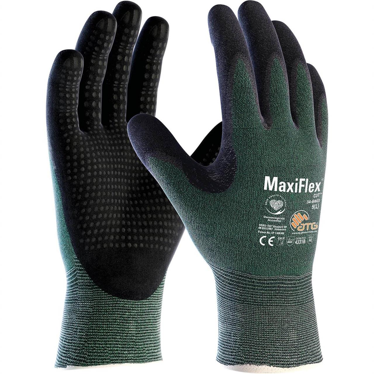 Atg MaxiFlex® Cut™ 34-8443 Kesilme Dirençli Dotlu En İnce İş Eldiveni