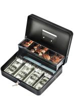 Mühlen Cash Box CB300 Fonksiyonel Taşınabilir Anahtarlı Para Çekmecesi / Kutusu Otomatik Para Rafları