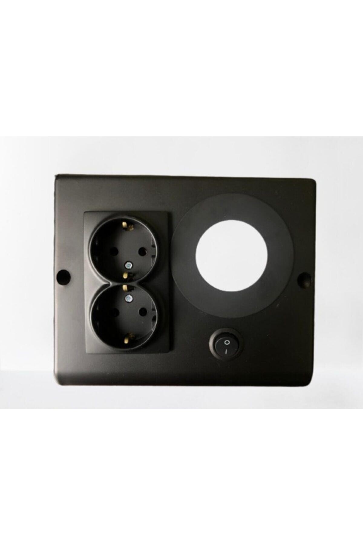 Teknoloji Elektrik 3 W Mutfak Tezgah/dolap Altı Led Prizmatik Mat Siyah (BEYAZ İŞIK)
