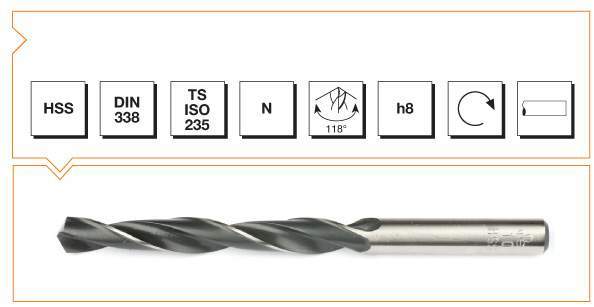 HSS DIN 338 6,8 MM HADDELİ MATKAP UCU