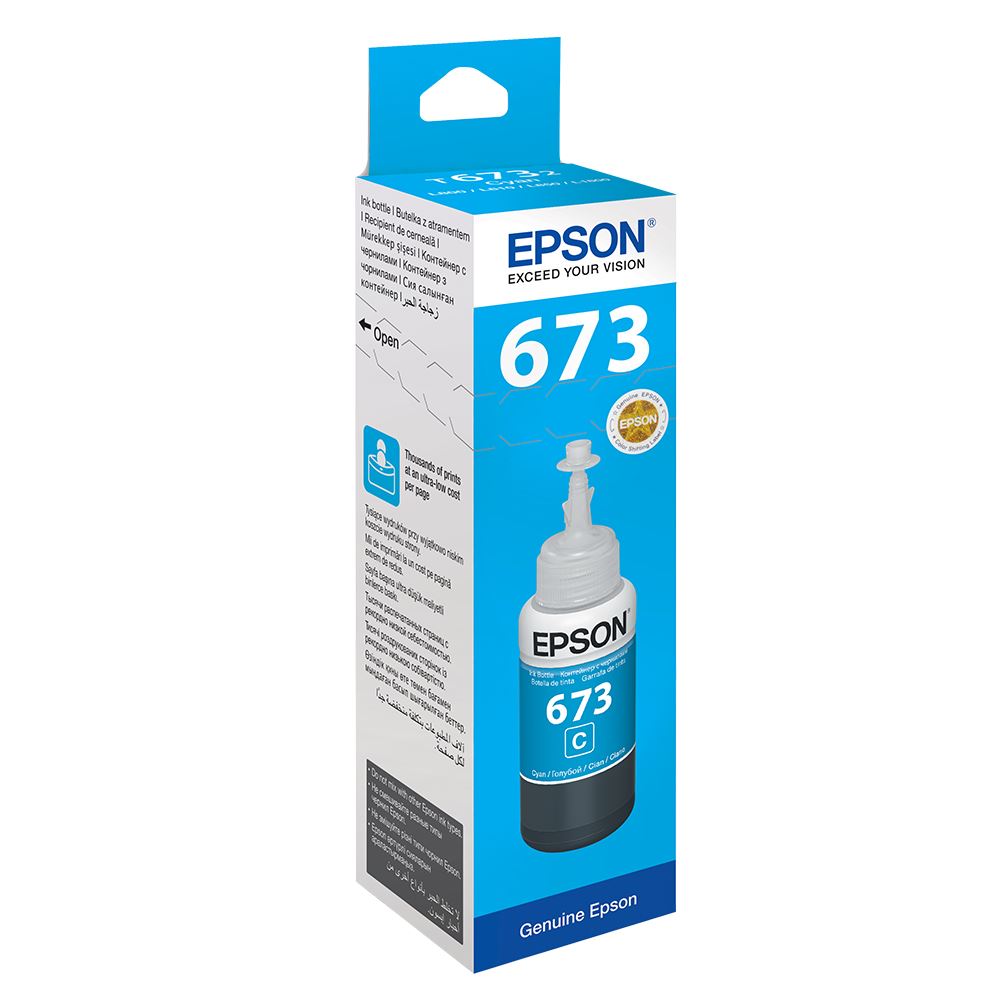 Epson T09C2 108 Cyan Mavi Şişe Mürekkep T09C24A L18050 L8050