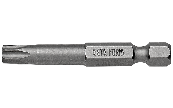 Ceta Form CB/829 Cb/829 1/4' Torx Bits Uç-T30X50 Mm