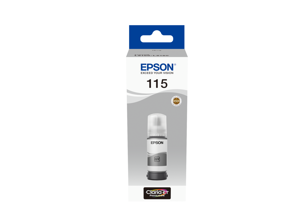 Epson C13T07D54A 115 Gri Mürekkep Kartuş 70 Ml