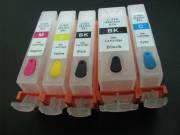 HP 364 Uyumlu Kolay Dolan Kartuş Dolu- 5 Renk - HP 3070A/ 5510/ 5515/ B8550/ D4560/ Cn2168/ Cq5218/ Cn5038/ Cn2458/ Cq7618/ Cq8778/ Q8433B/ C5380/ C6380/ Cd035D/ Cd055B/ Cc3358/ Q8448B