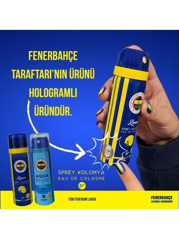 FENERBAHÇE SPREY LİMON KOLONYASI 81° - 50 ML