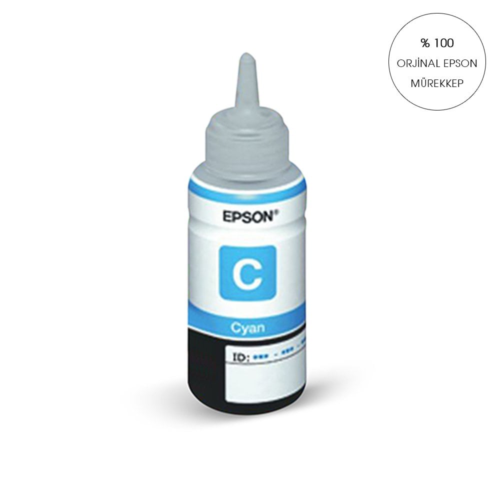Photoink Mavi Epson L800 / L810 / L850 / L1800 İçin Ve 6 Renkli Tüm Epson Yazıcılar İçin 70 Ml.T6732 Mürekkep