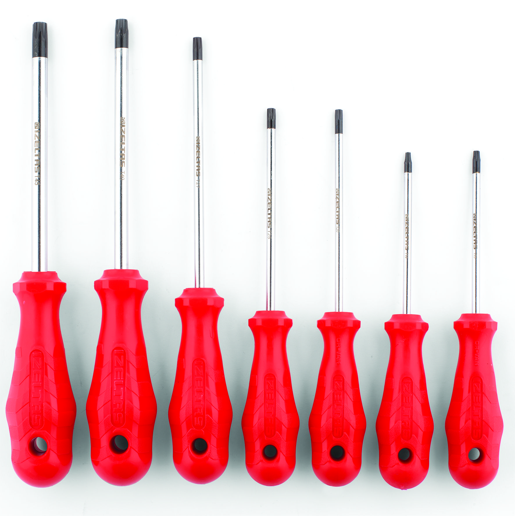 İzeltaş 7 Parça Torx Uçlu Tornavida Takımı
