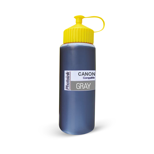 Canon 5 Yada 6 Kartuşlu Canon Uyumlu 500 Ml Gri Mürekkep