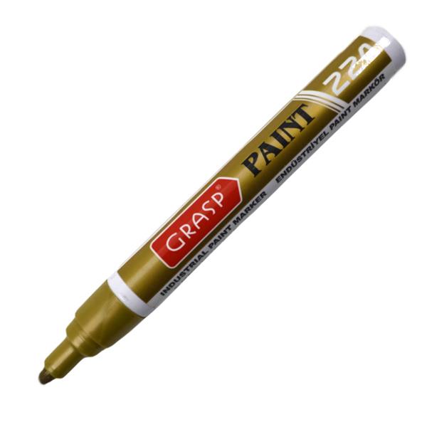 Grasp Paint Markör Çok Amaçlı Endüstriyel Marker Altın 224