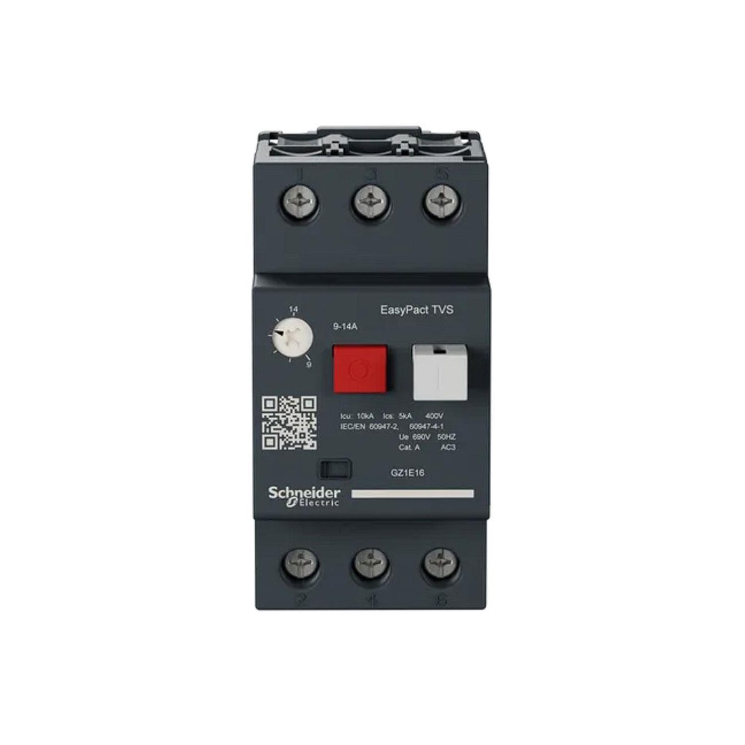 SCHNEIDER EASYPACT TVS GZ1E16 MOTOR KORUMA ŞALTERİ (9A-14A)
