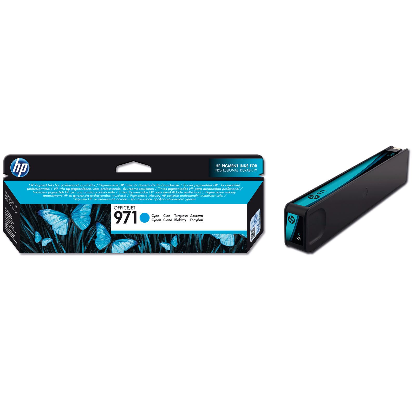 HP 971 Mavi Mürekkep Kartuş Cn622A