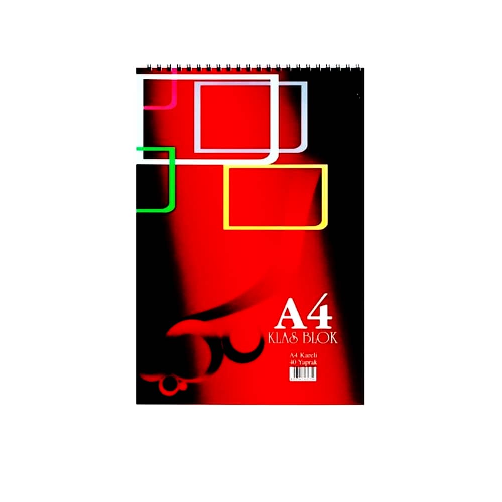 Klas Bloknot A4 Spr 40Yp Kareli