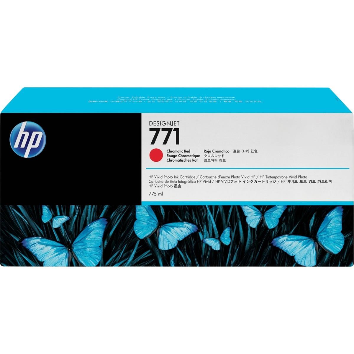 HP 771C Matte Cromatic Magenta Kromatik Kırmızı 775Ml Plotter Kartuşu B6Y08A