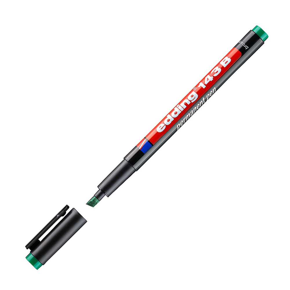 Edding Asetat Kalemi 1-3 mm Yeşil