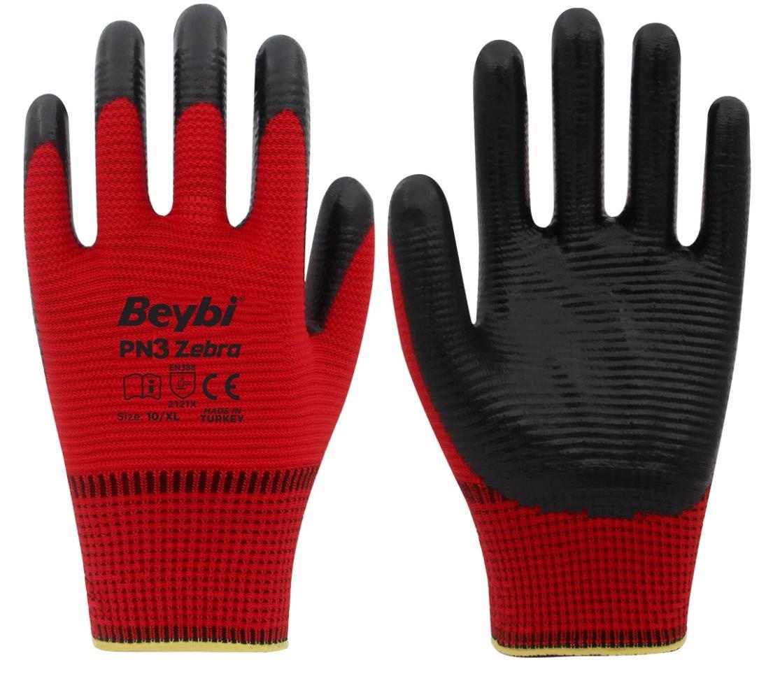 Beybi Zebra PN3 Ekonomik Nitril Eldiven