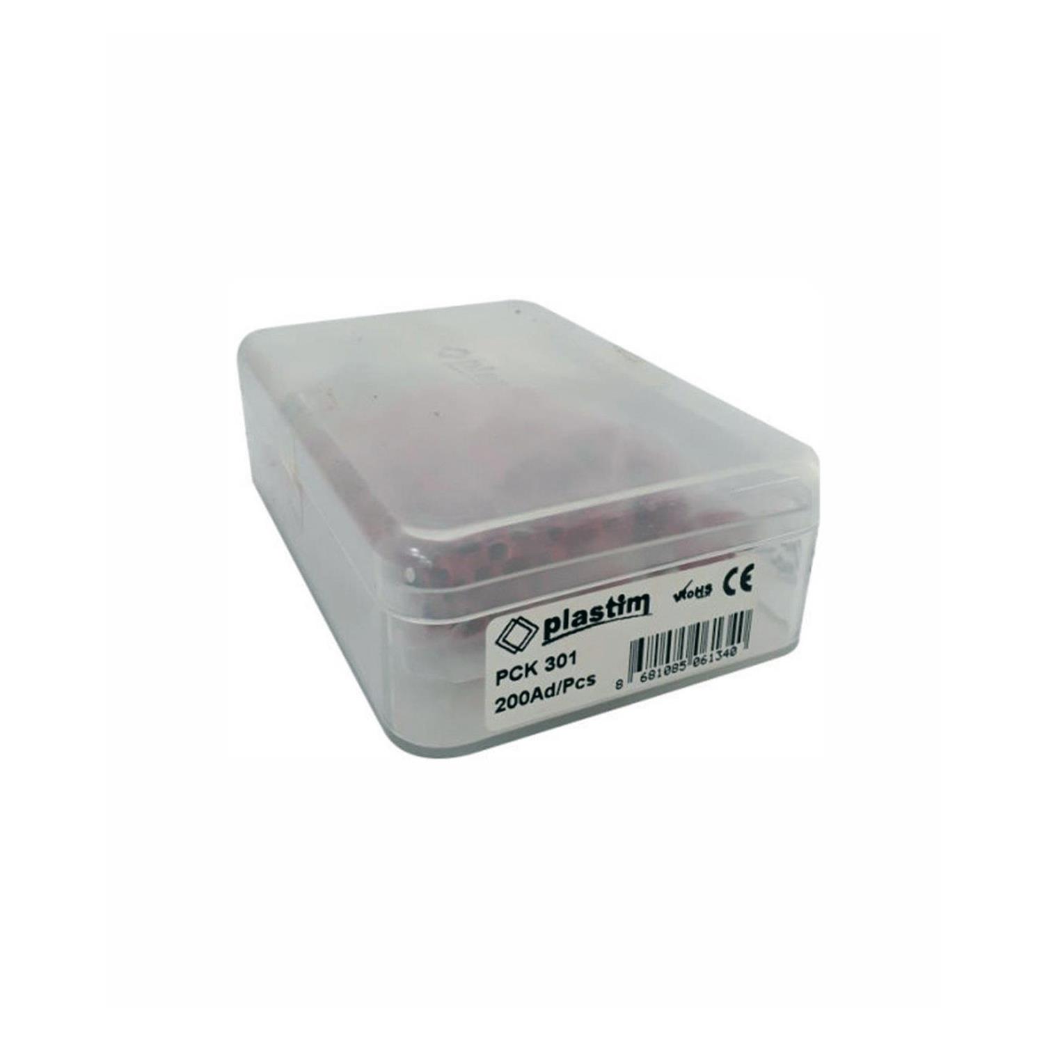PLASTİM PCK-301 M3 ÇATAL TİP İZOLELİ KABLO UCU (0,50-1,50 MM) (200 ADET )