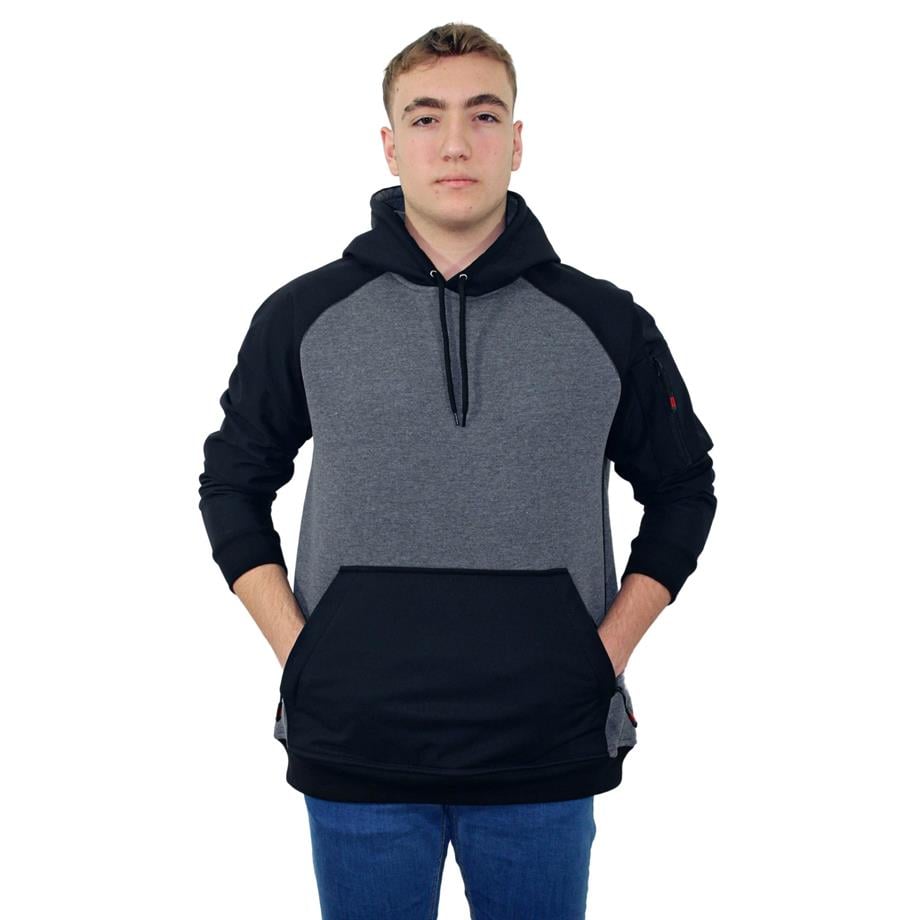Persmont SGKS01 Füme Softshell Garnili Kapüşonlu Sweat