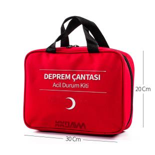 Kkdavm 84 Parça Deprem Çantası ve Acil Durum Ilk Yardım Seti