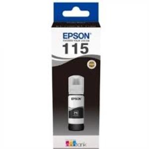 Epson 115 Black Siyah Şişe Mürekkep T07C14A L8160 L8180