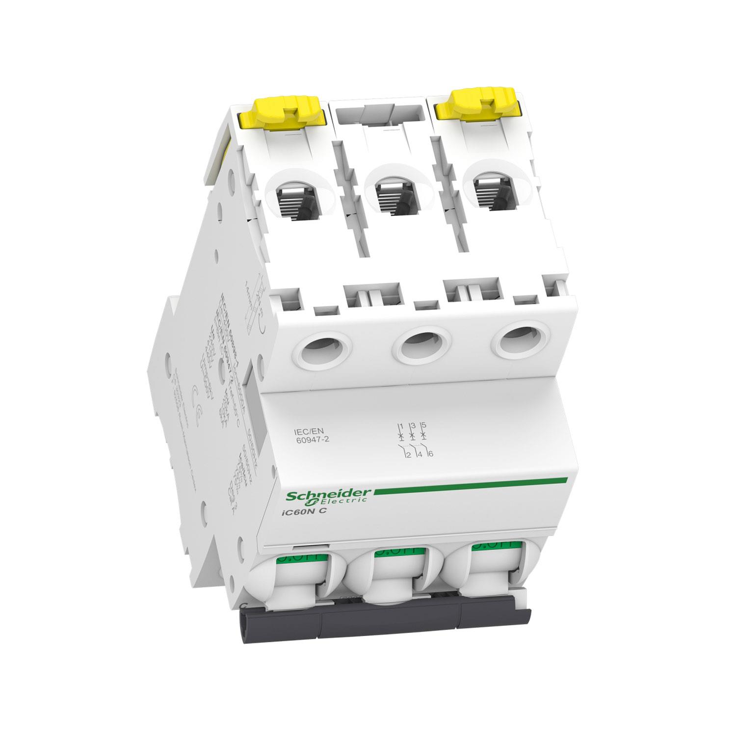 SCHNEIDER ACTi9 iC60N A9F74306 6A SİGORTA (3P, 6kA, C EĞRİSİ)