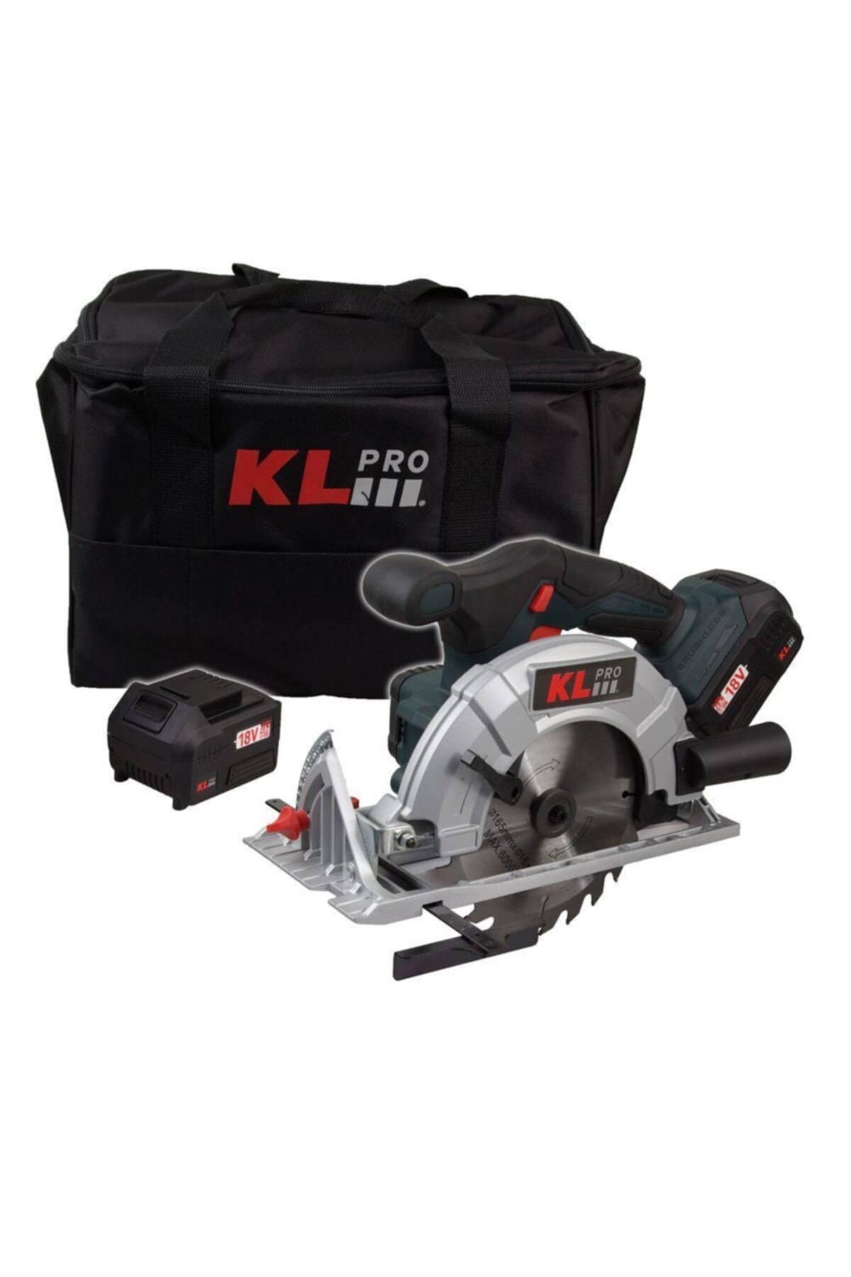 Klpro Kldat1840B 18Volt/4.0Ah Li-Ion Kömürsüz Profesyonel Daire Testere