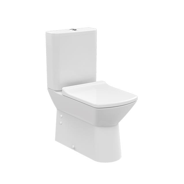 Creavit Nova Rim-Off Kanalsız Duvara Dayalı Klozet Seti (4 Parça)