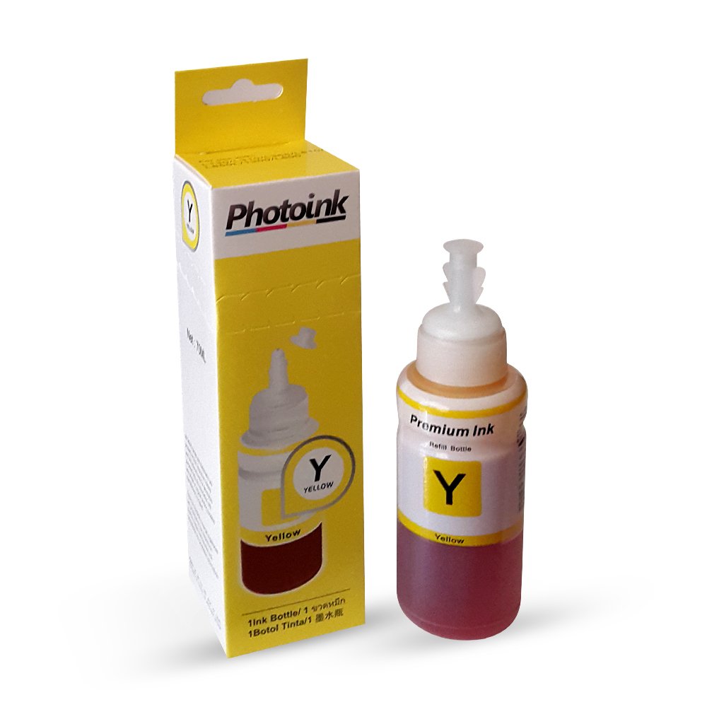Photoink Epson T6644 Uyumlu 70 Ml Sarı Mürekkep - Kutulu Özel Ambalajında Photoınk Plus Mürekkep - L800/L805/L810/L850/L1300/L1800/ L382/L386/L455/1455/L3050/L3060/L3070
