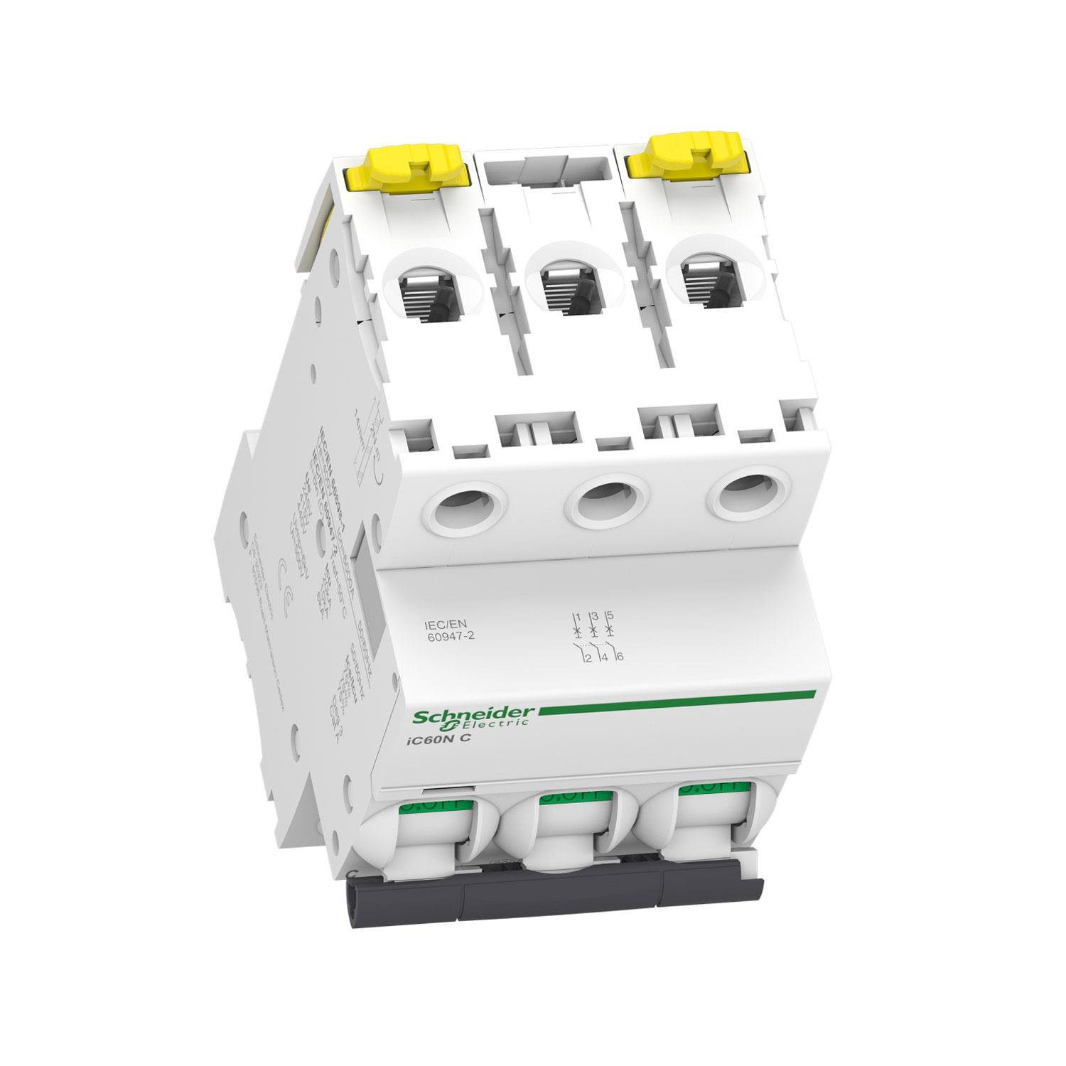 SCHNEIDER ACTi9 iC60N A9F74316 16A SİGORTA (3P, 6kA, C EĞRİSİ)