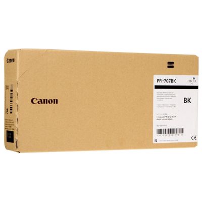 Canon Pfı-707Bk Black Siyah Plotter Kartuş Ipf830-840-850